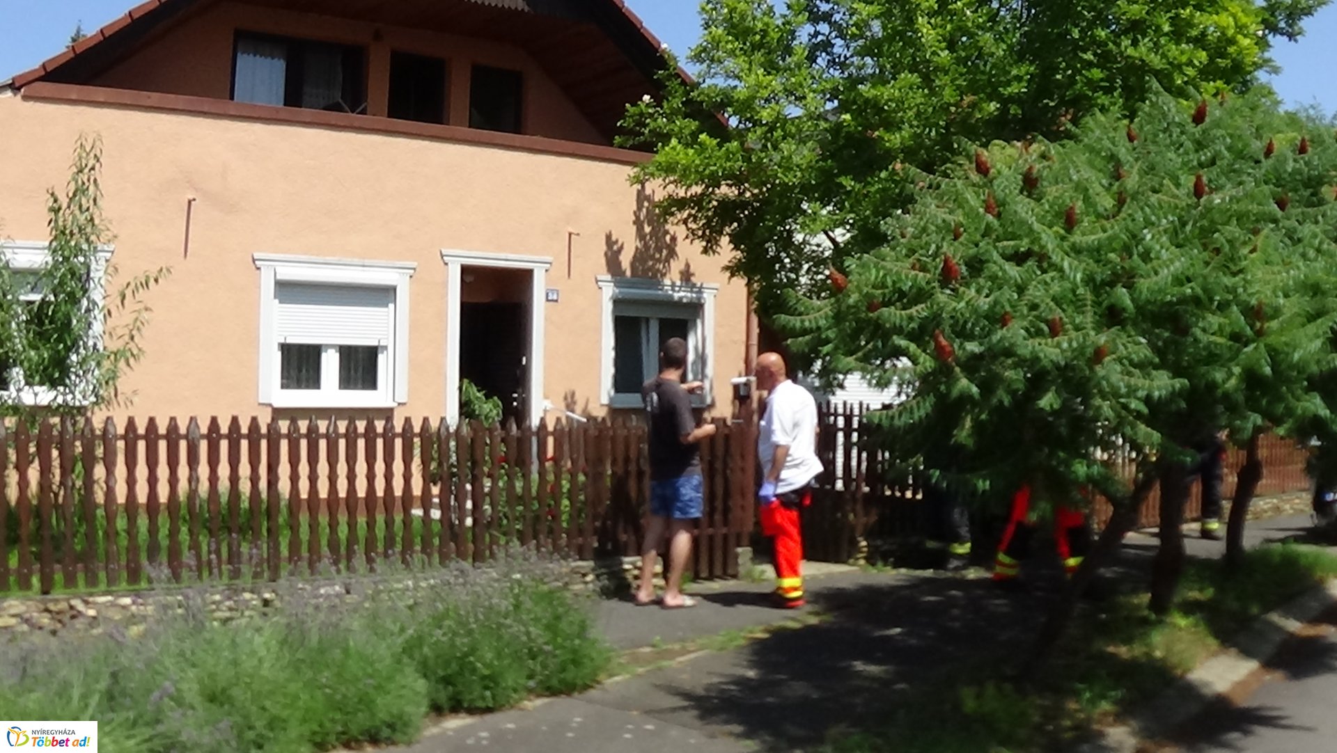 Tűzeset a Kiss Lajos utcában