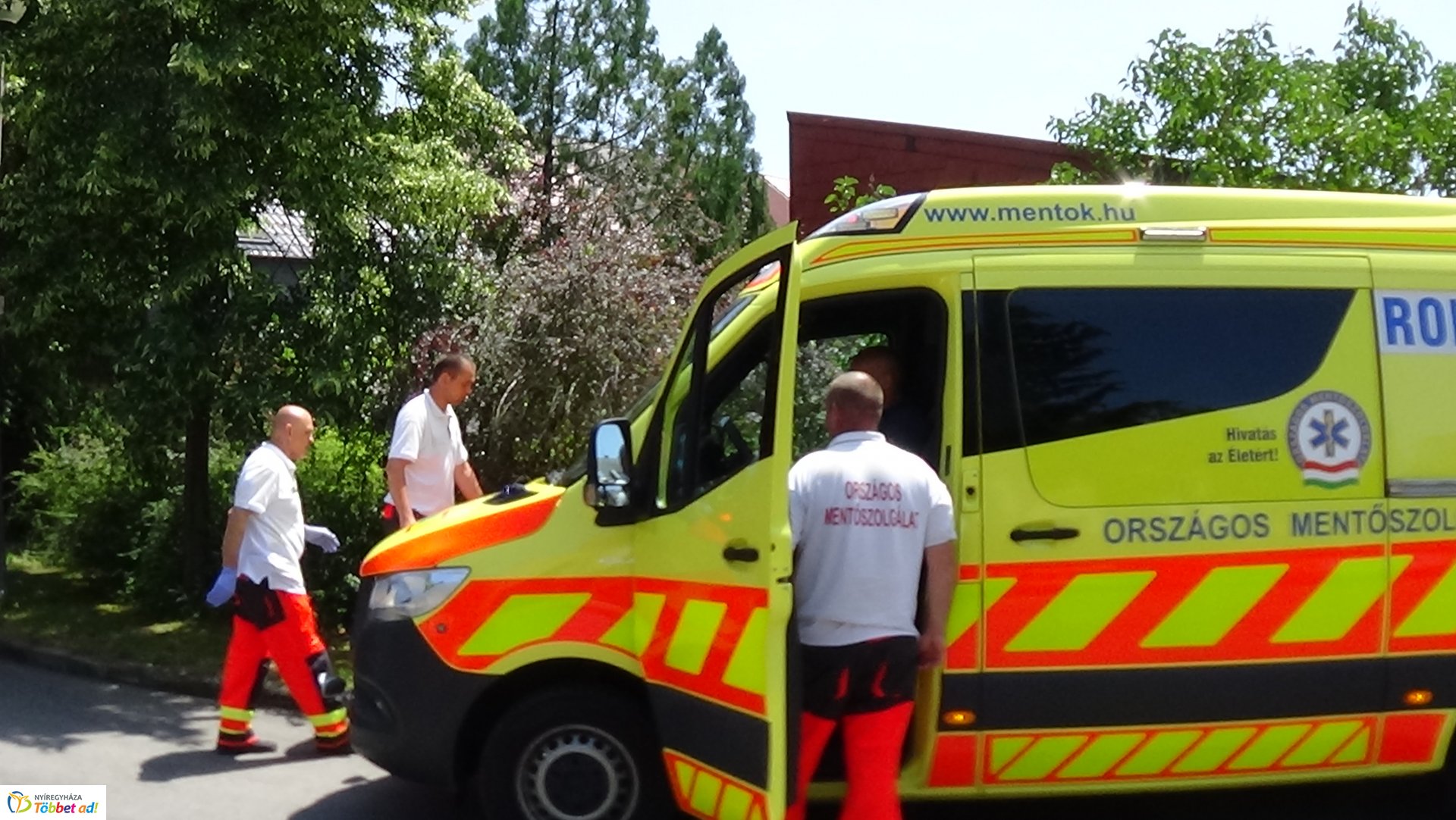 Tűzeset a Kiss Lajos utcában