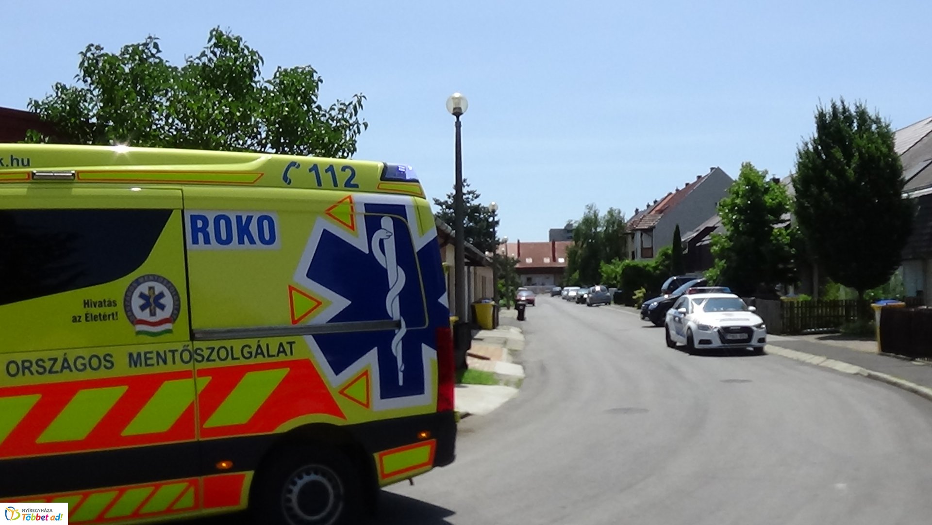 Tűzeset a Kiss Lajos utcában