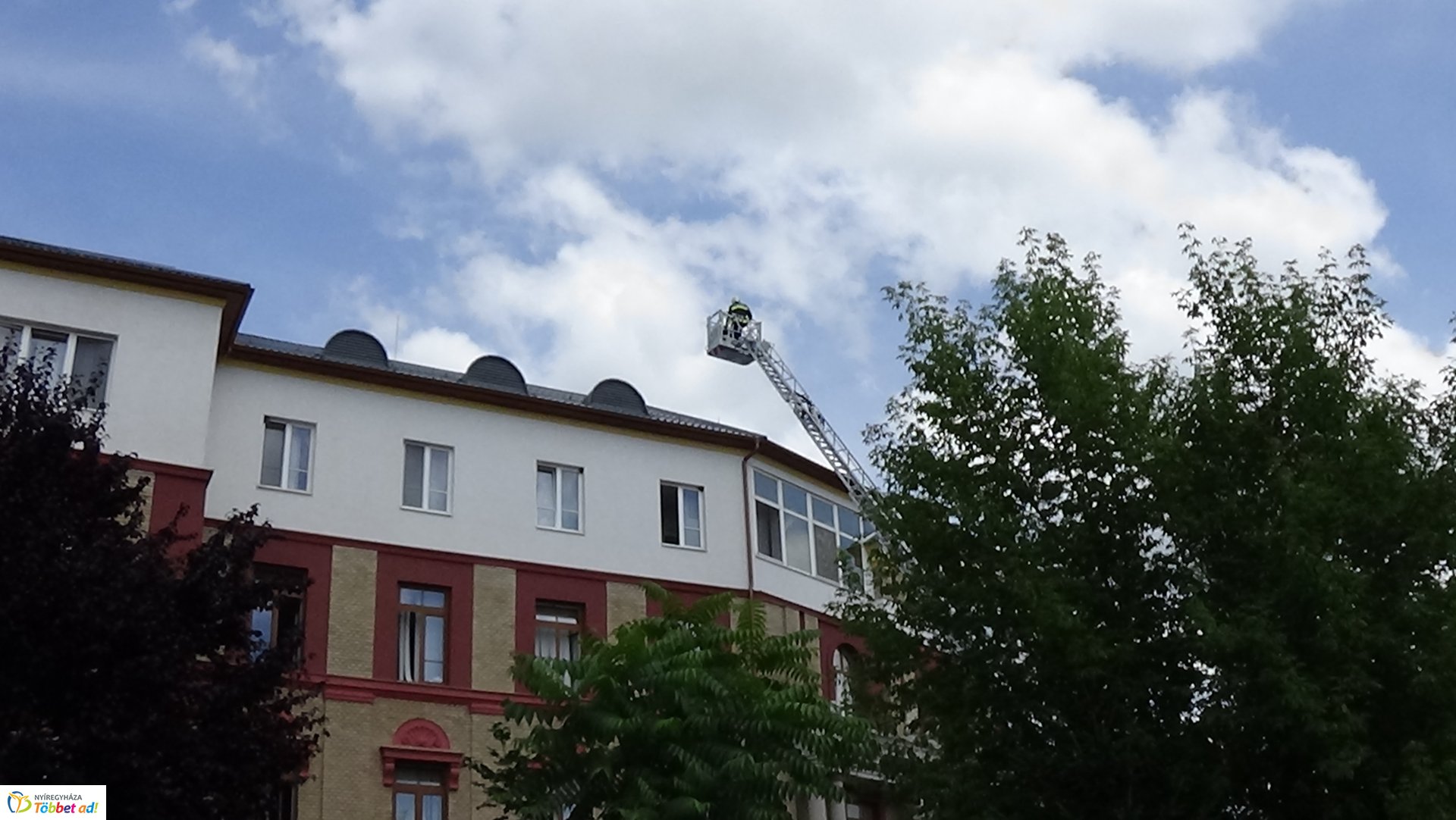 Tűzriasztó indult be a Jósa András Oktatókórházban