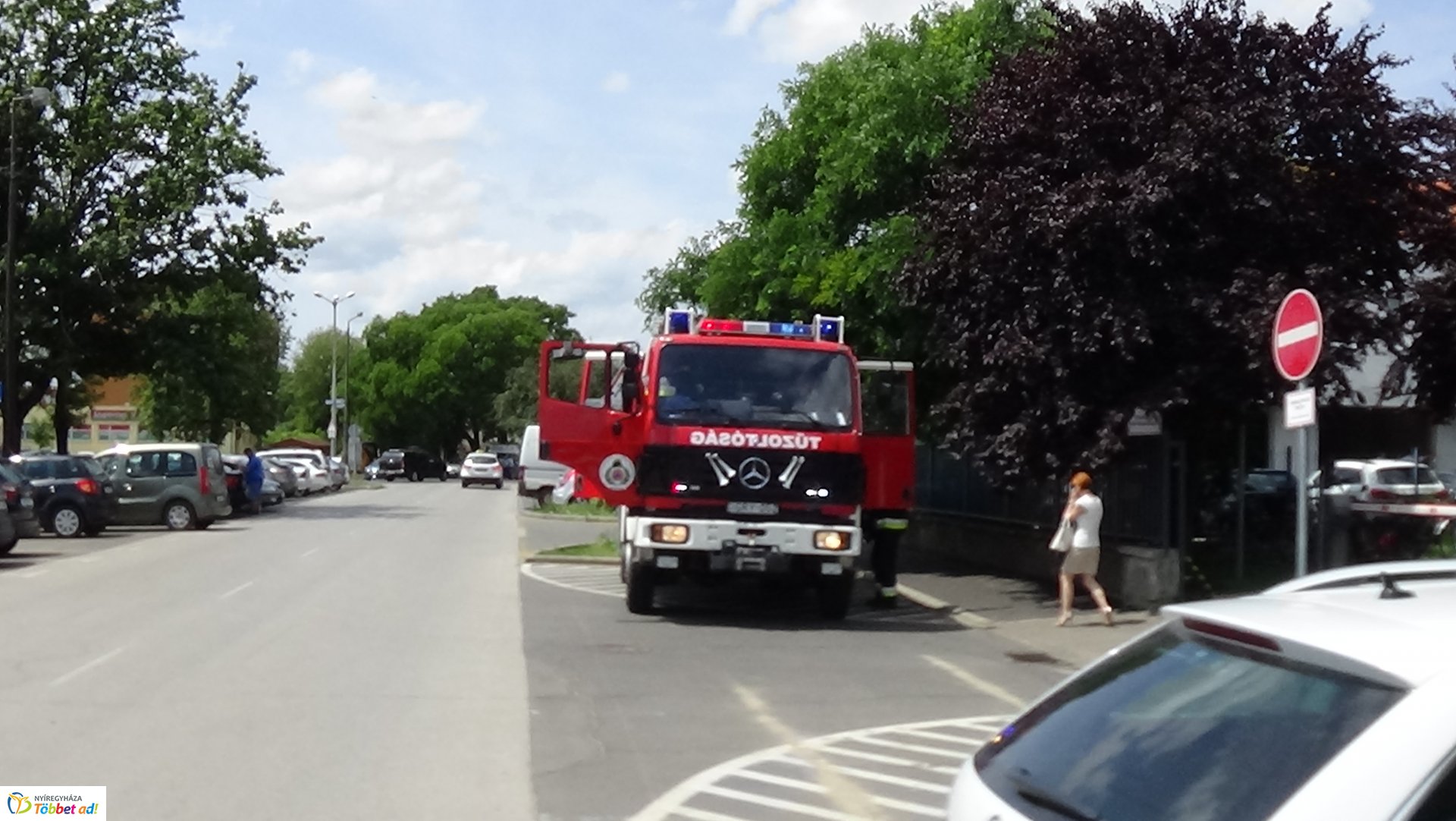 Tűzriasztó indult be a Jósa András Oktatókórházban