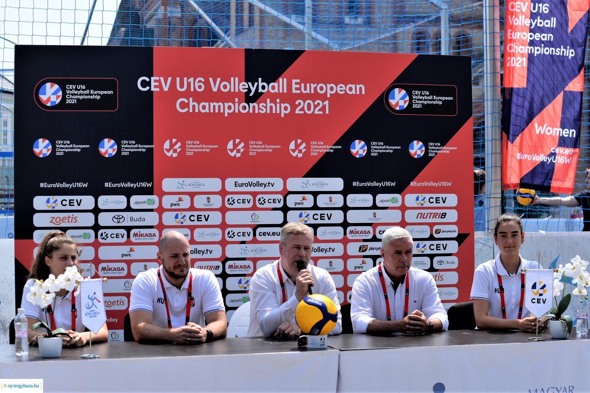 U 16 röplabda Európa - bajnokság kezdődik Nyíregyházán