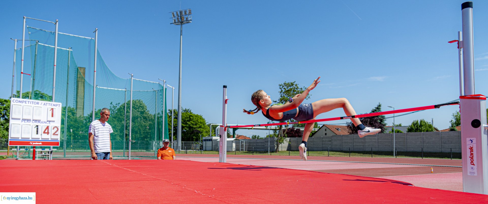 U16 és U14 Területi Liga Verseny a Nyíregyházi Atlétikai Centrumban