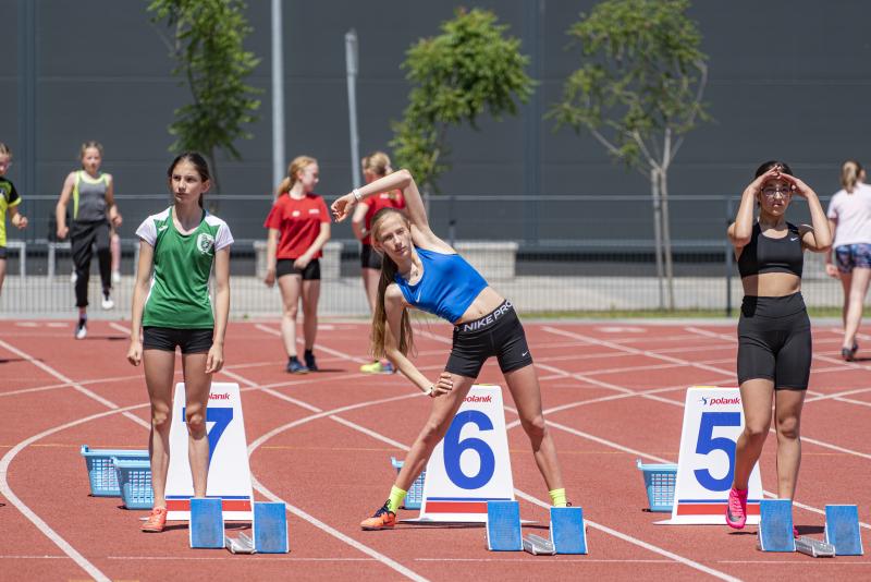 U16 és U14 Területi Liga Verseny a Nyíregyházi Atlétikai Centrumban