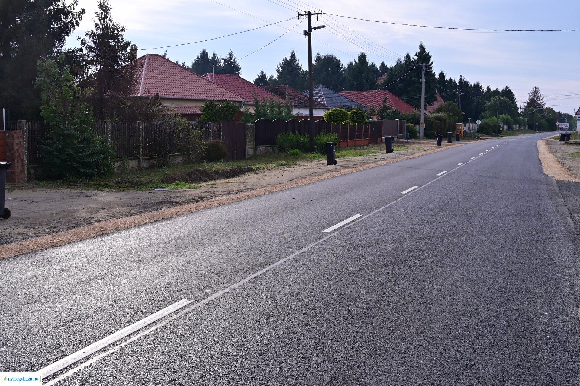 Új aszfalt a Debrecenin