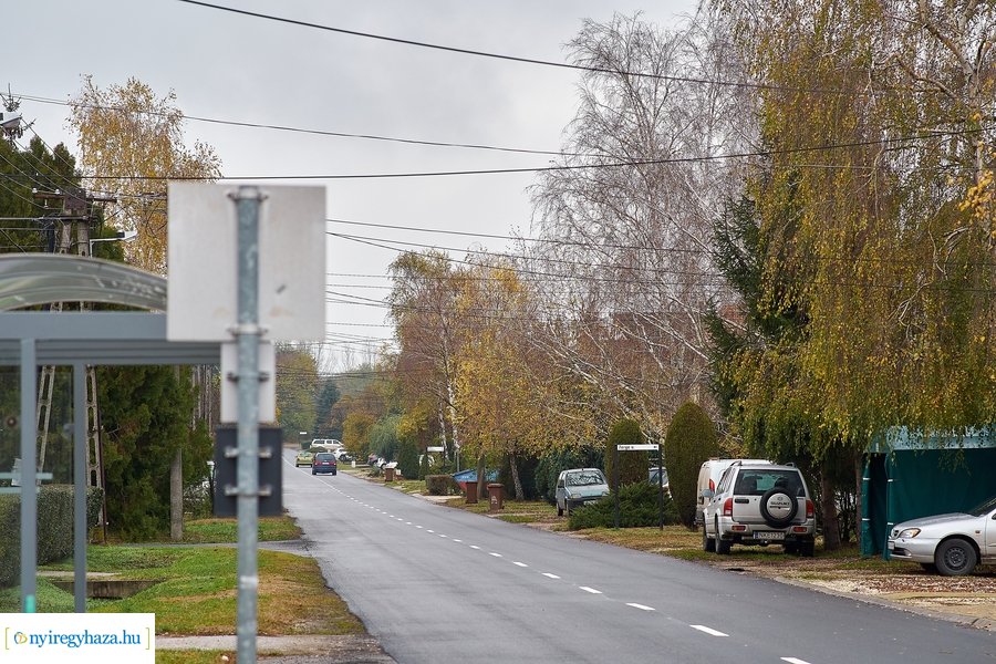 Új aszfaltút a Muskotály utcán