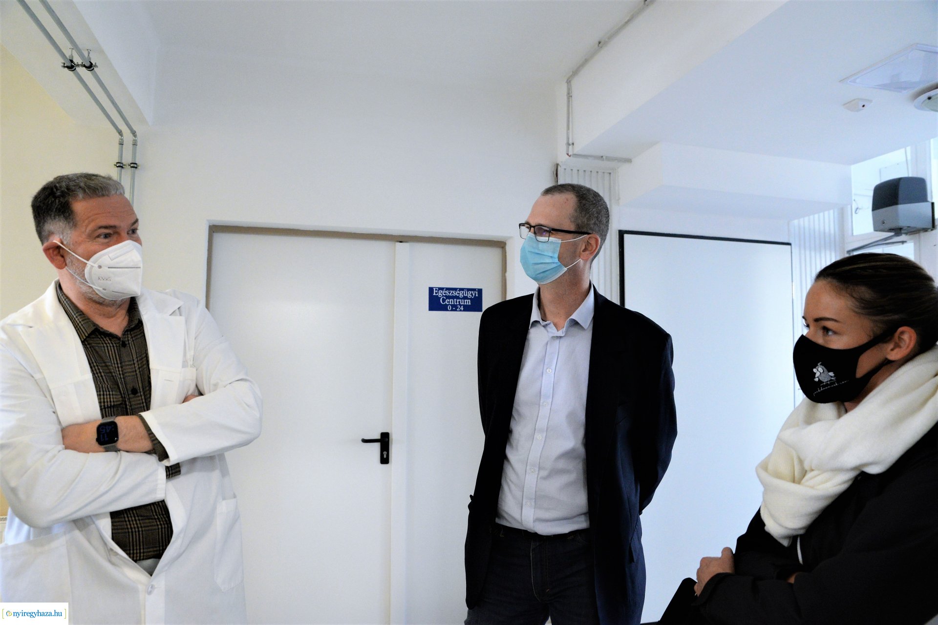 Új egészségügyi centrum bejárás a Tokaji úton