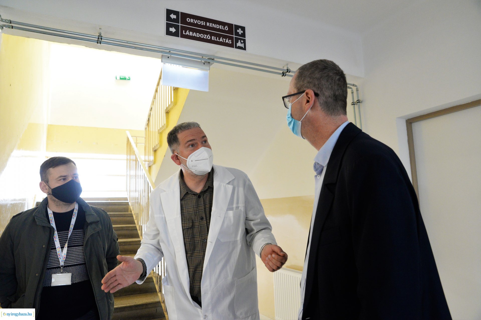 Új egészségügyi centrum bejárás a Tokaji úton