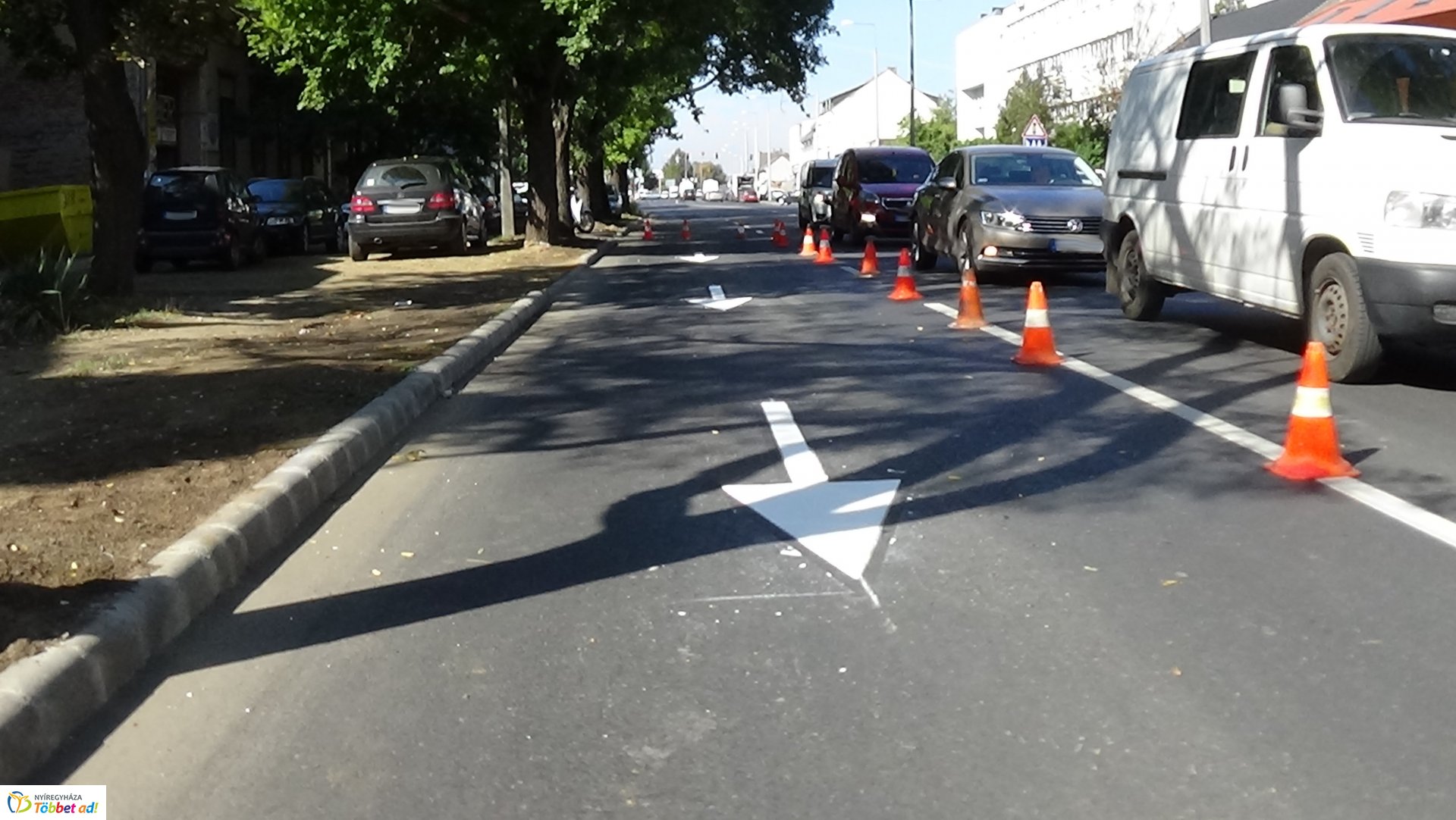 Új festést kapnak a a Bethlen Gábor utcán a zebrák