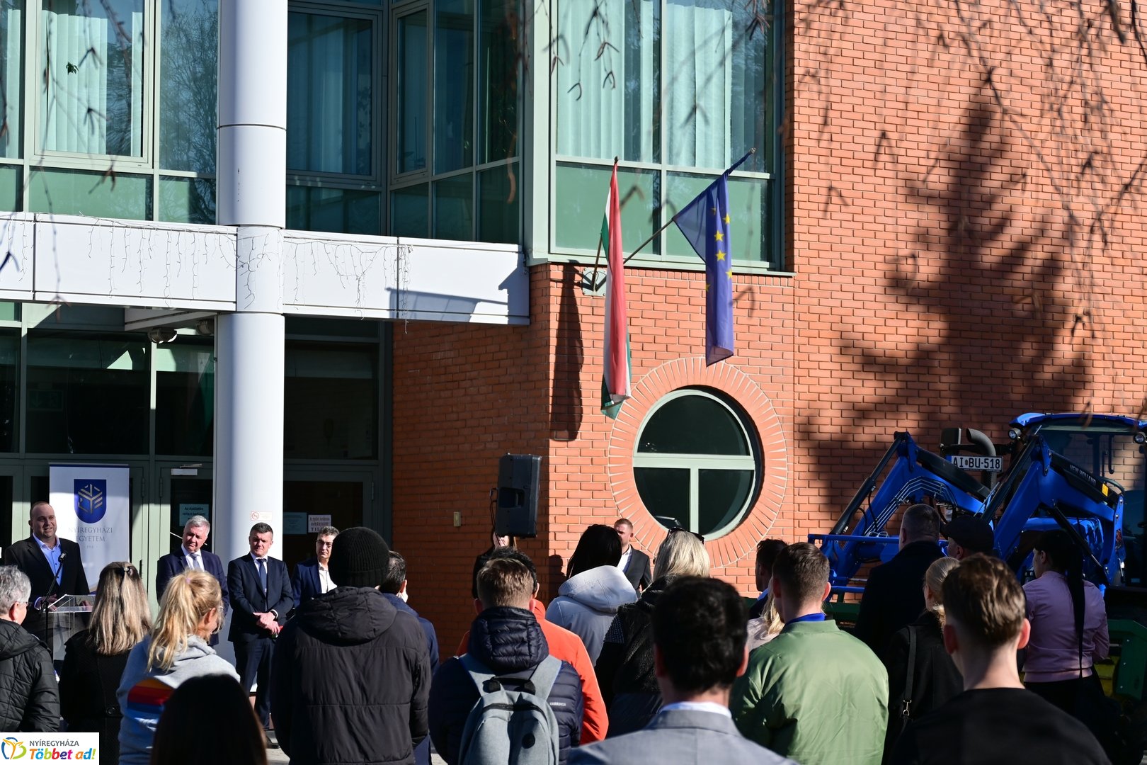 Új gépek átadása a Nyíregyházi Egyetemen - 2026