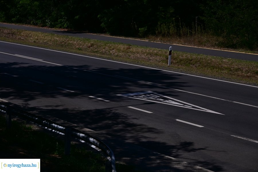 Új gyalogátkelőhely Kőlaposon