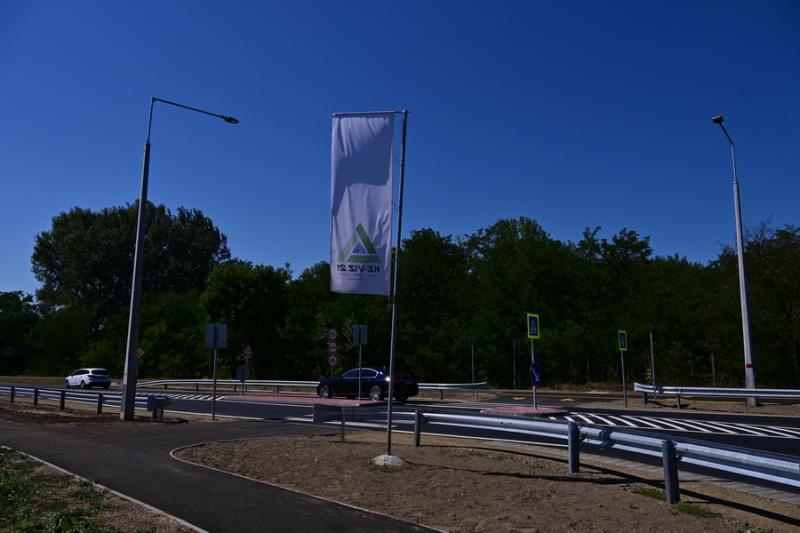 Új gyalogátkelőhely Kőlaposon