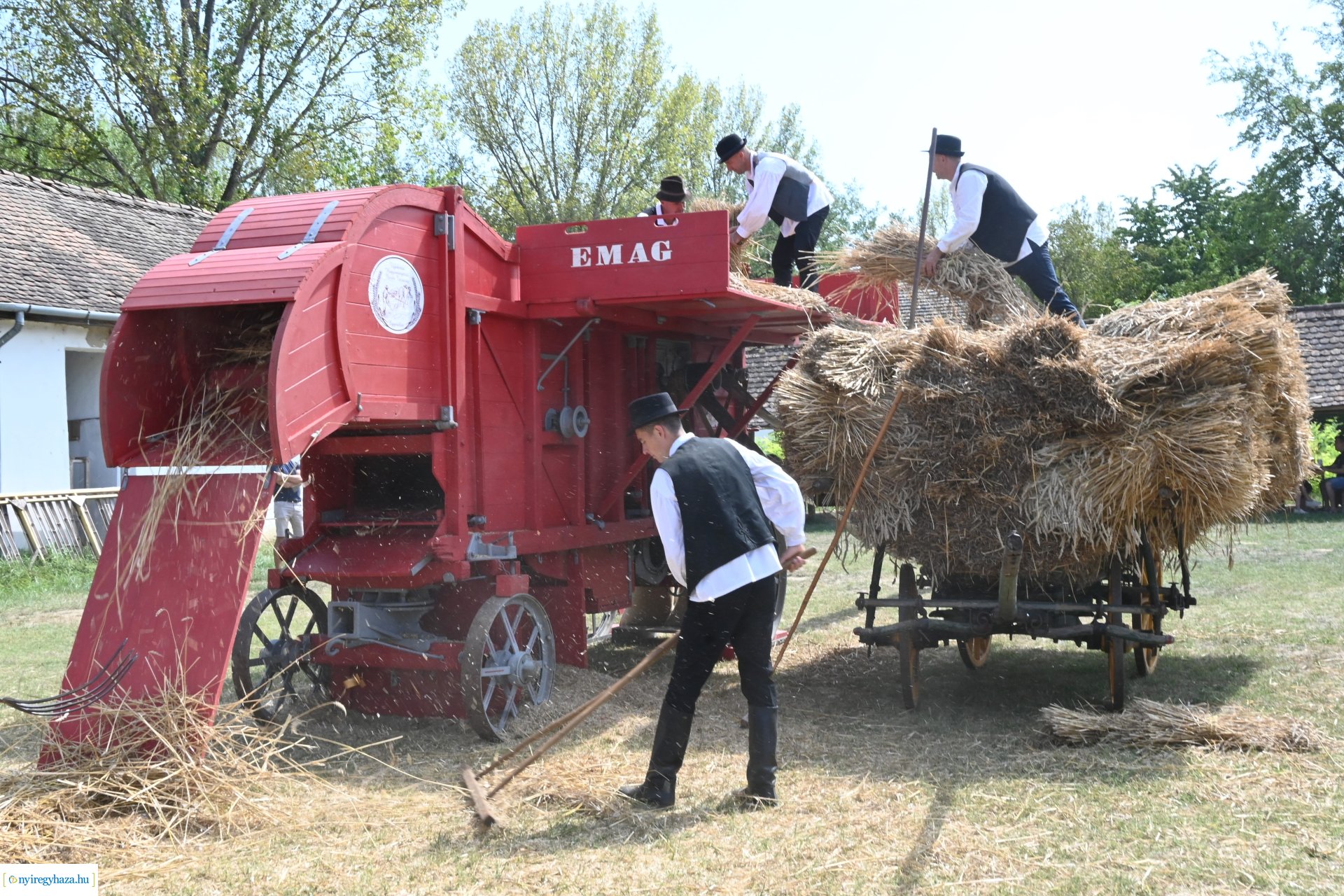 Új kenyér ünnepe a Sóstói Múzeumfaluban