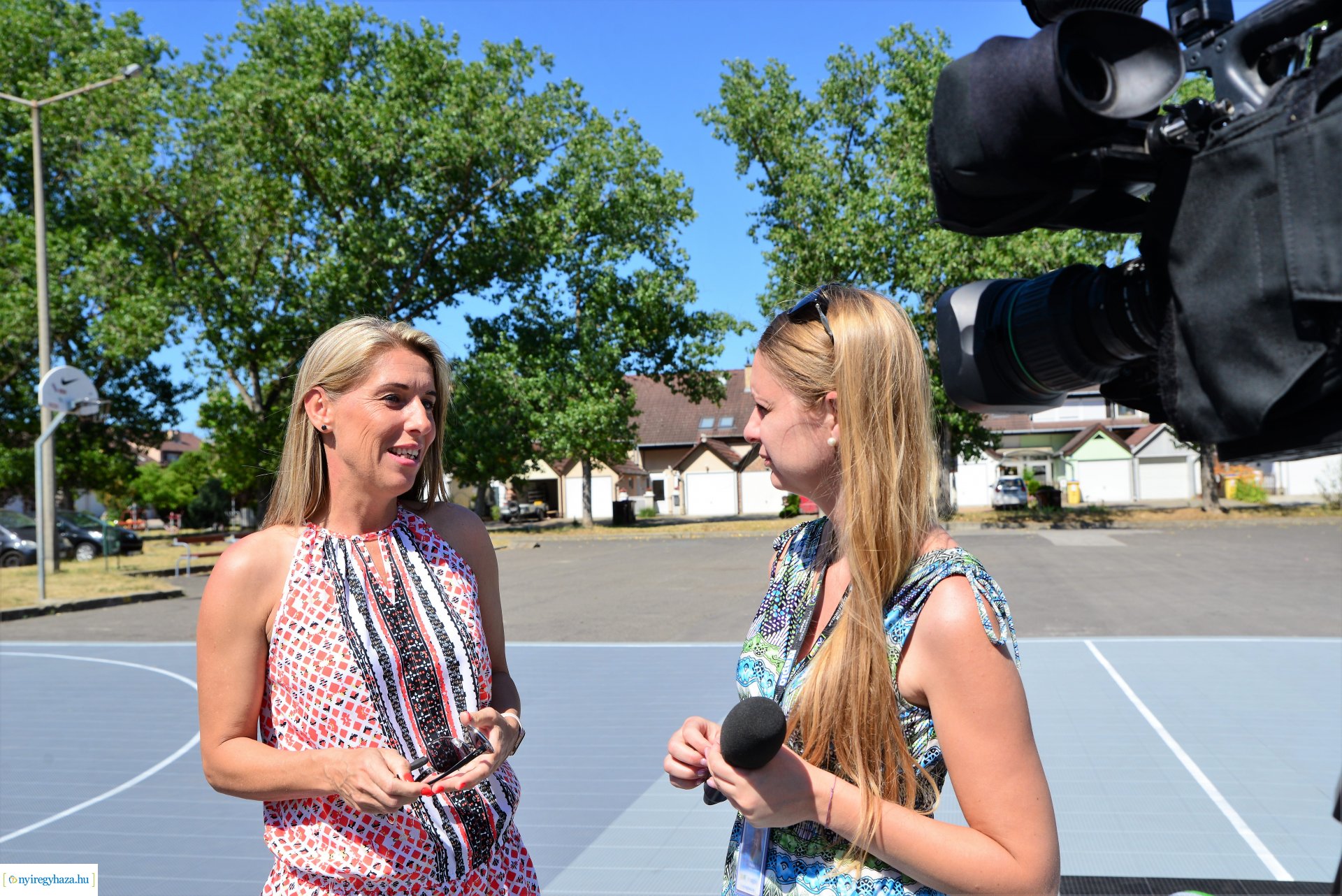 Új kosárlabda pálya épült a Törpe utcán