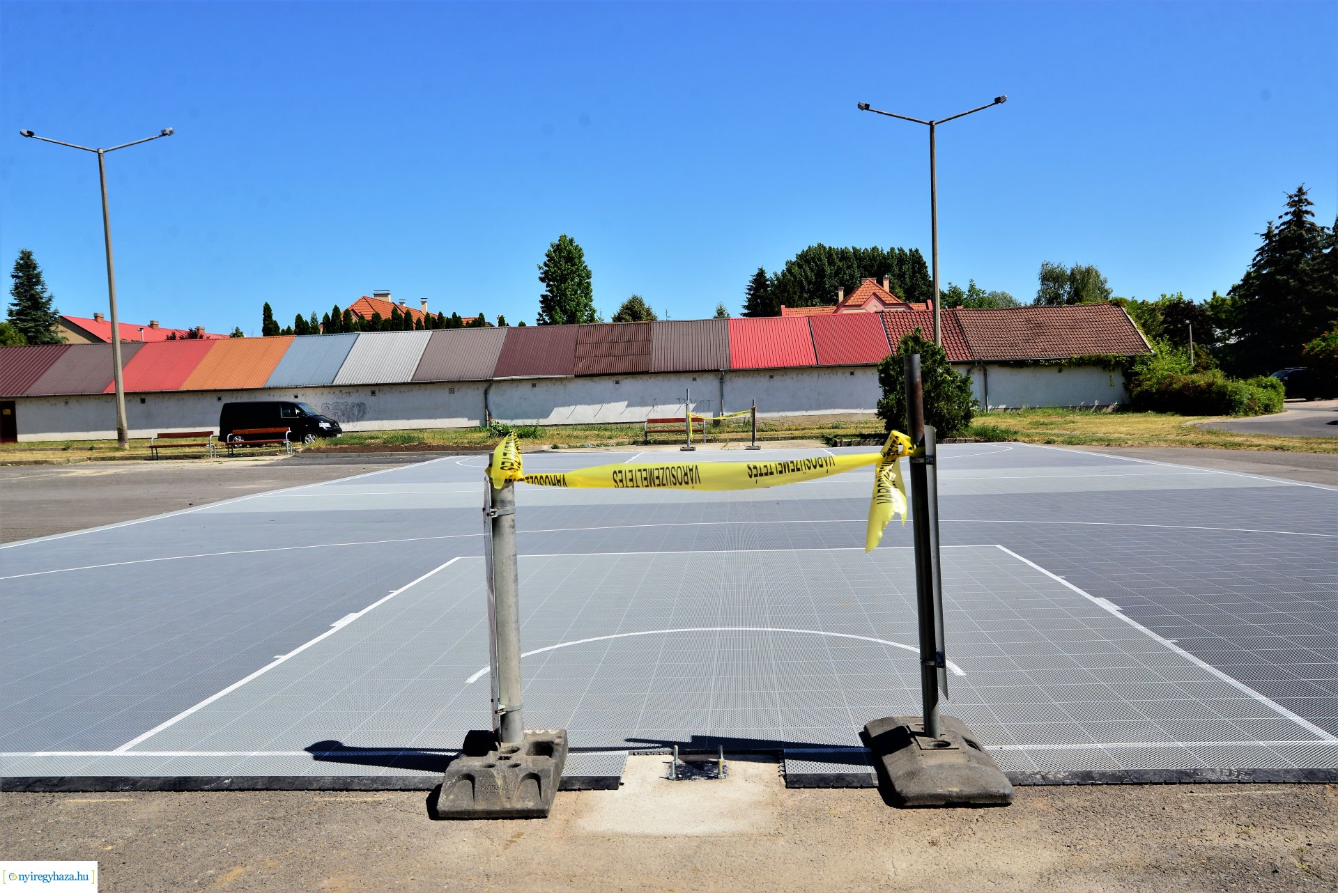 Új kosárlabda pálya épült a Törpe utcán