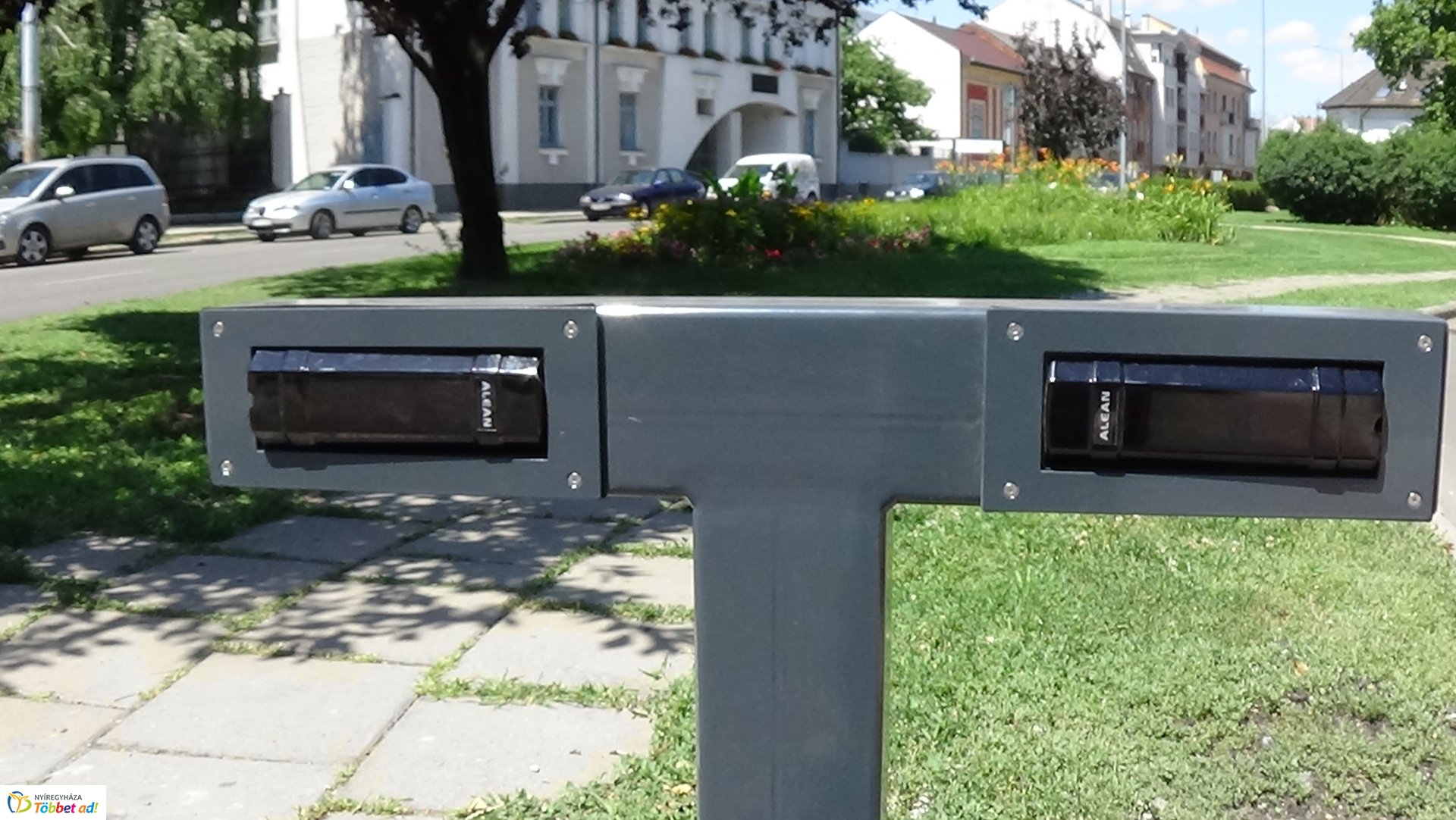 Új okoszebra a belvárosban