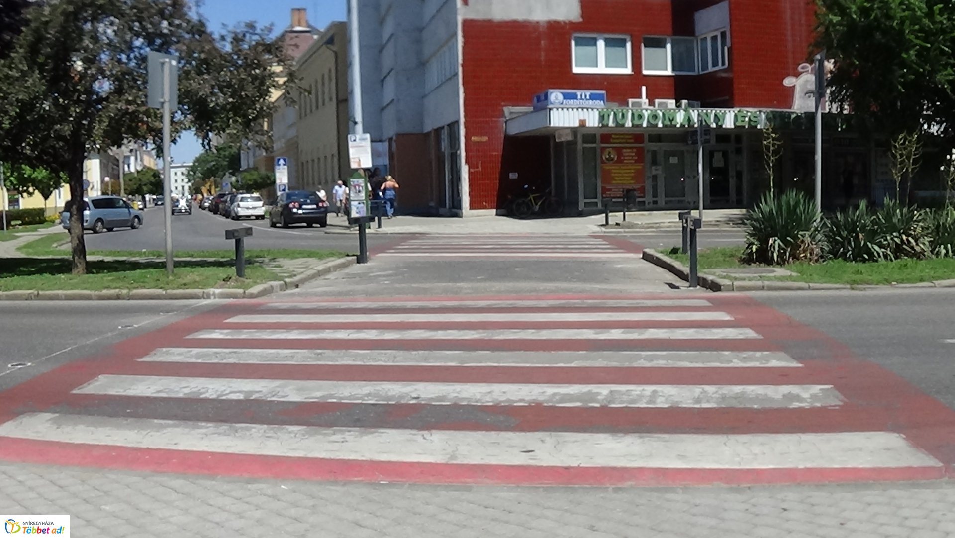 Új okoszebra a belvárosban