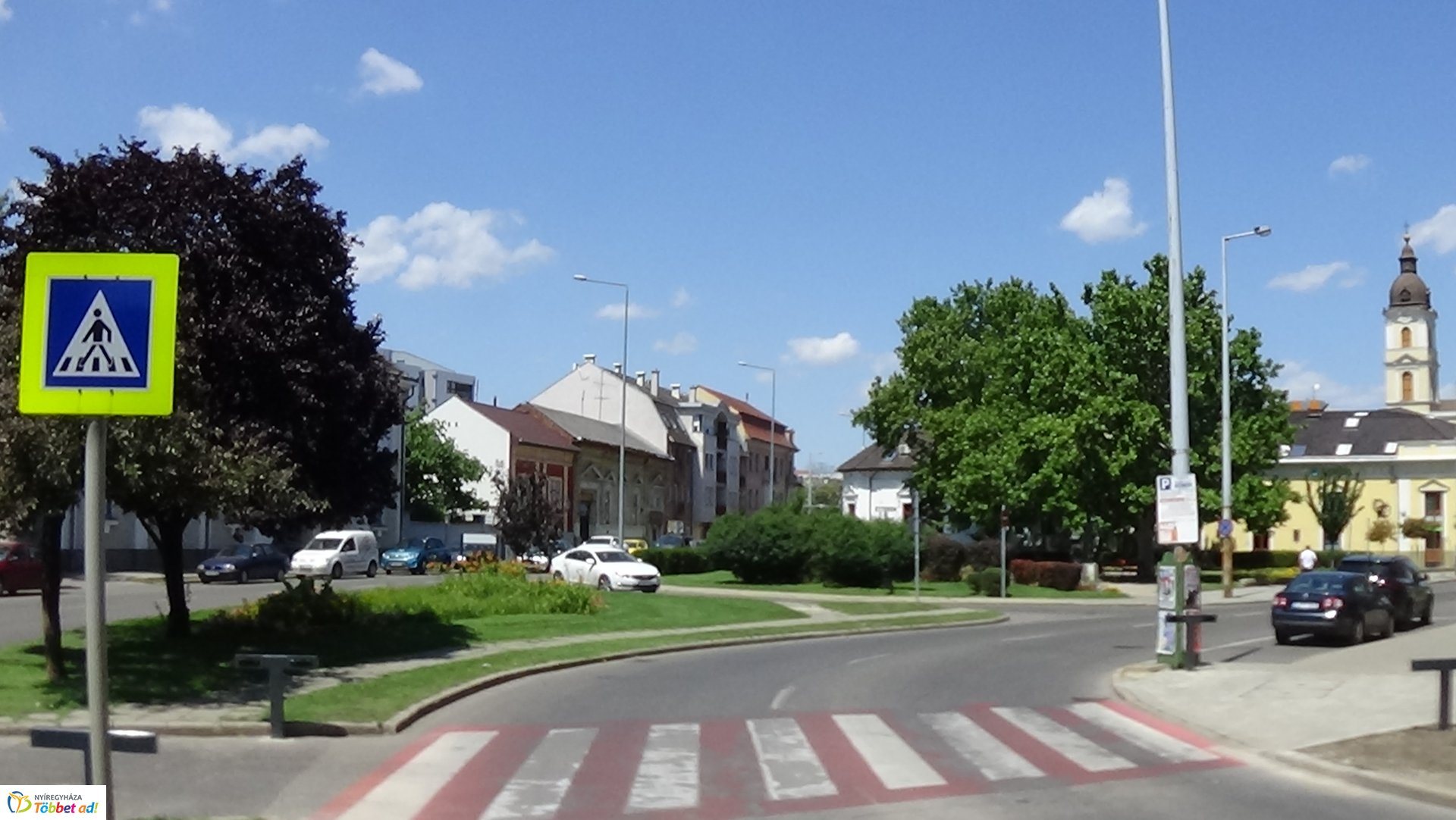 Új okoszebra a belvárosban