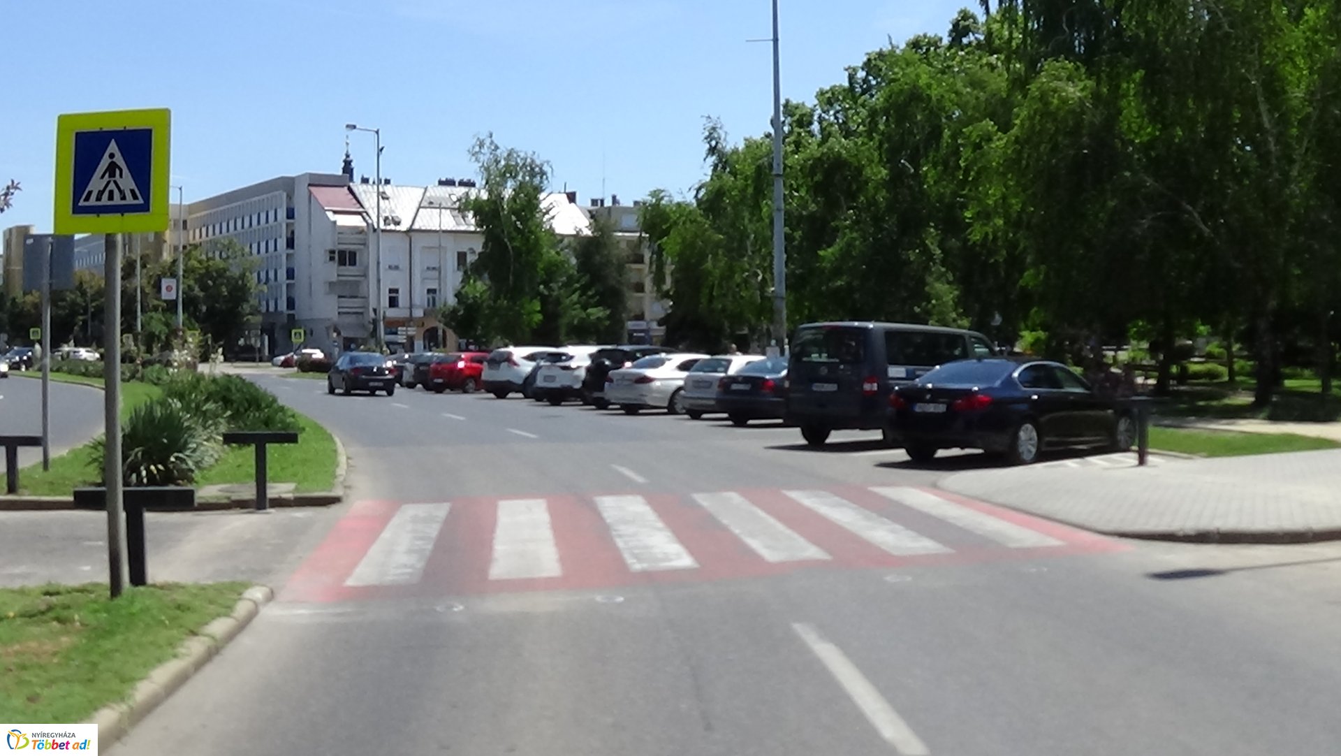 Új okoszebra a belvárosban