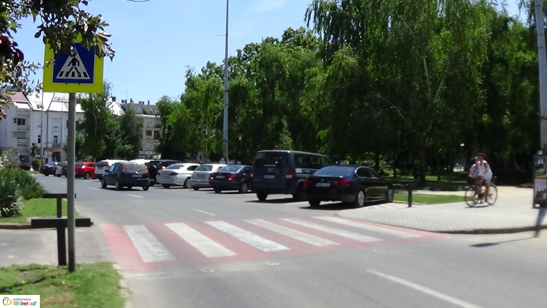 Új okoszebra a belvárosban