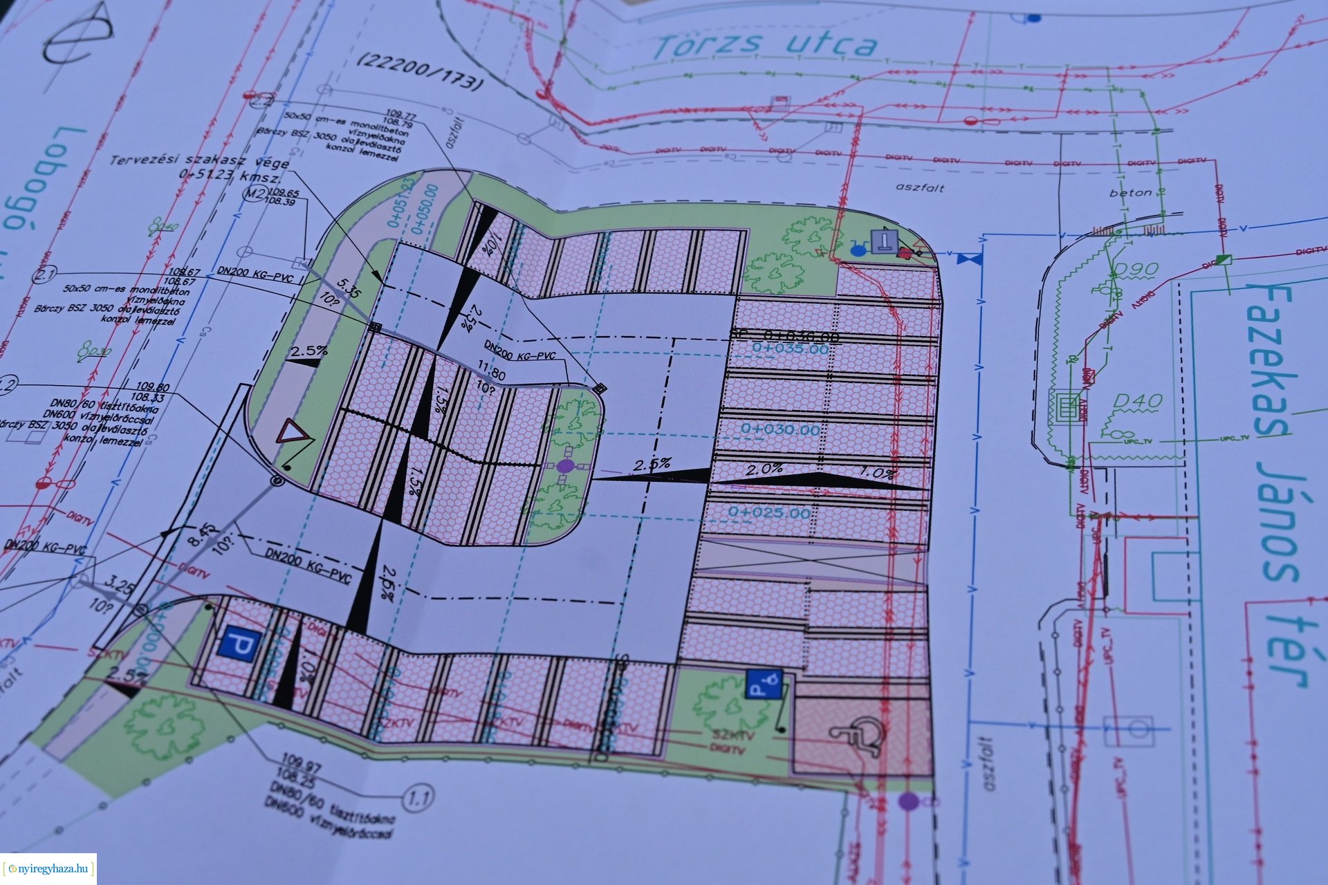Új parkoló kialakítása Örökösföldön