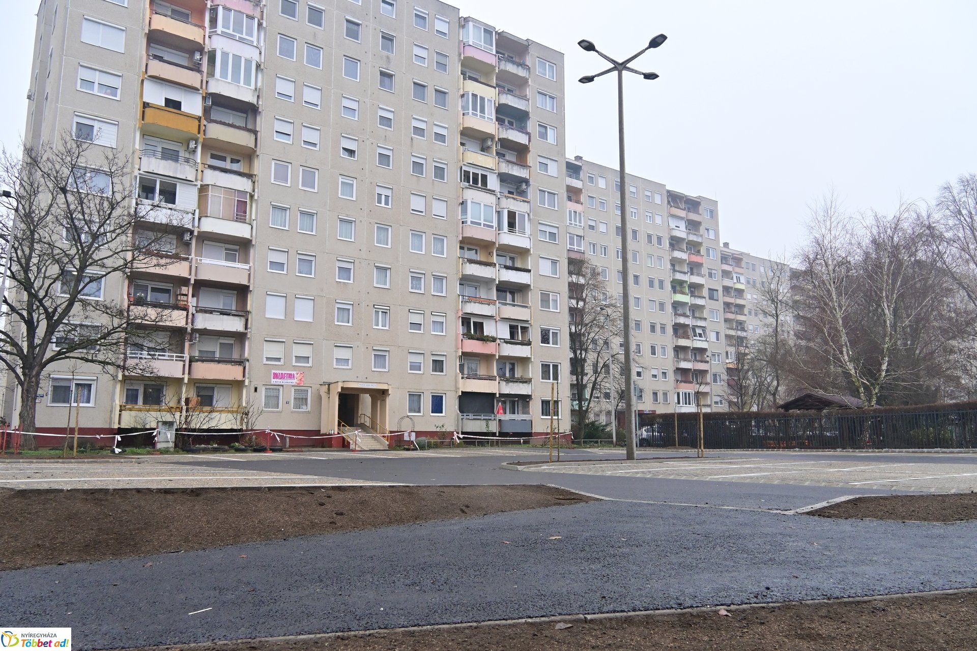 Új parkolóhelyek a Fazekas János téren - 2024