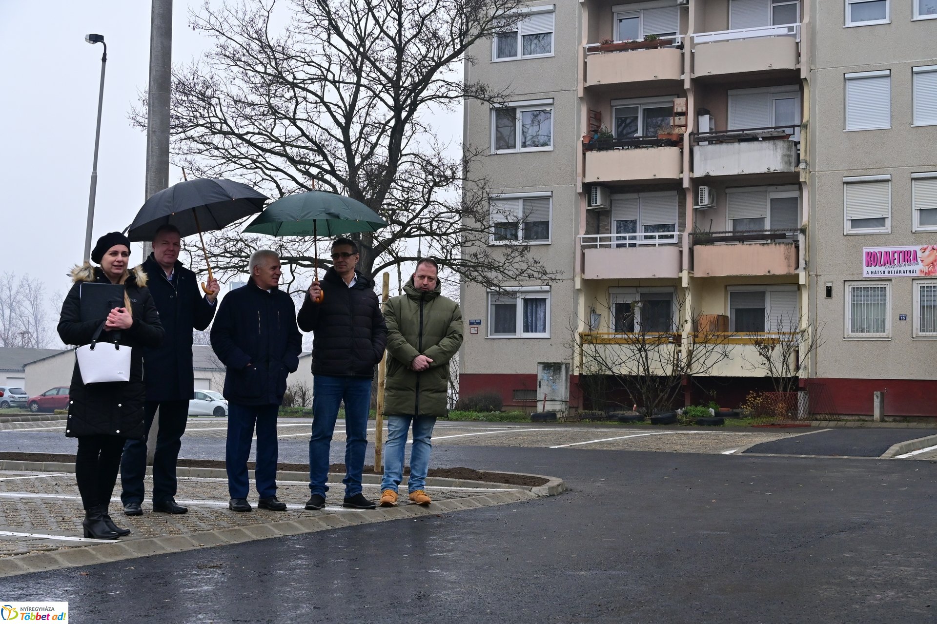 Új parkolóhelyek a Fazekas János téren - 2024