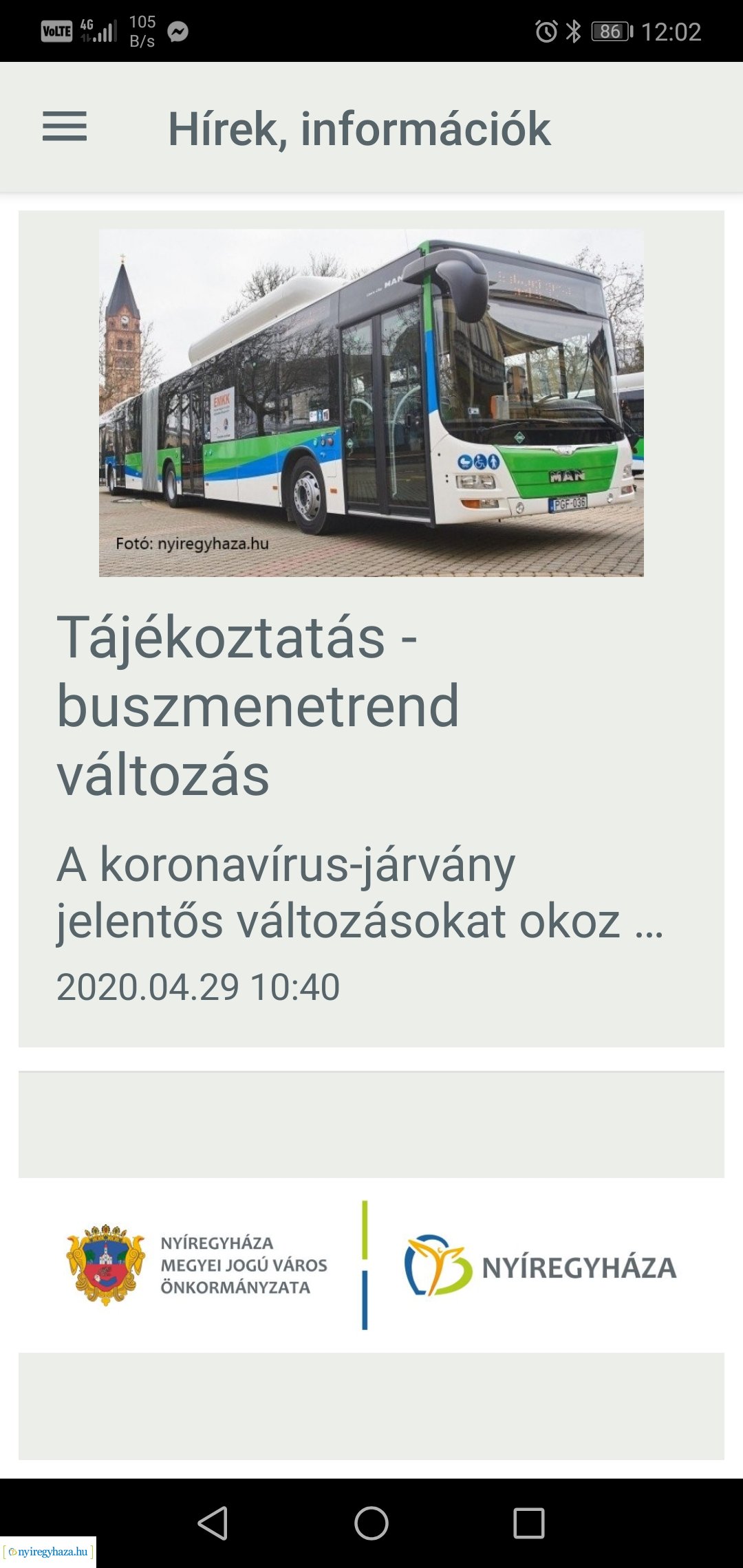 Új szolgáltatással bővült az Önkormányzat mobilappja