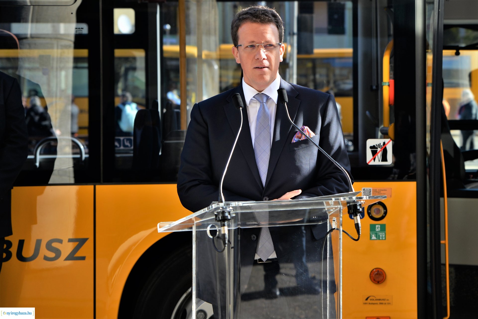 Új távolsági buszokat mutattak ma be Nyíregyházán