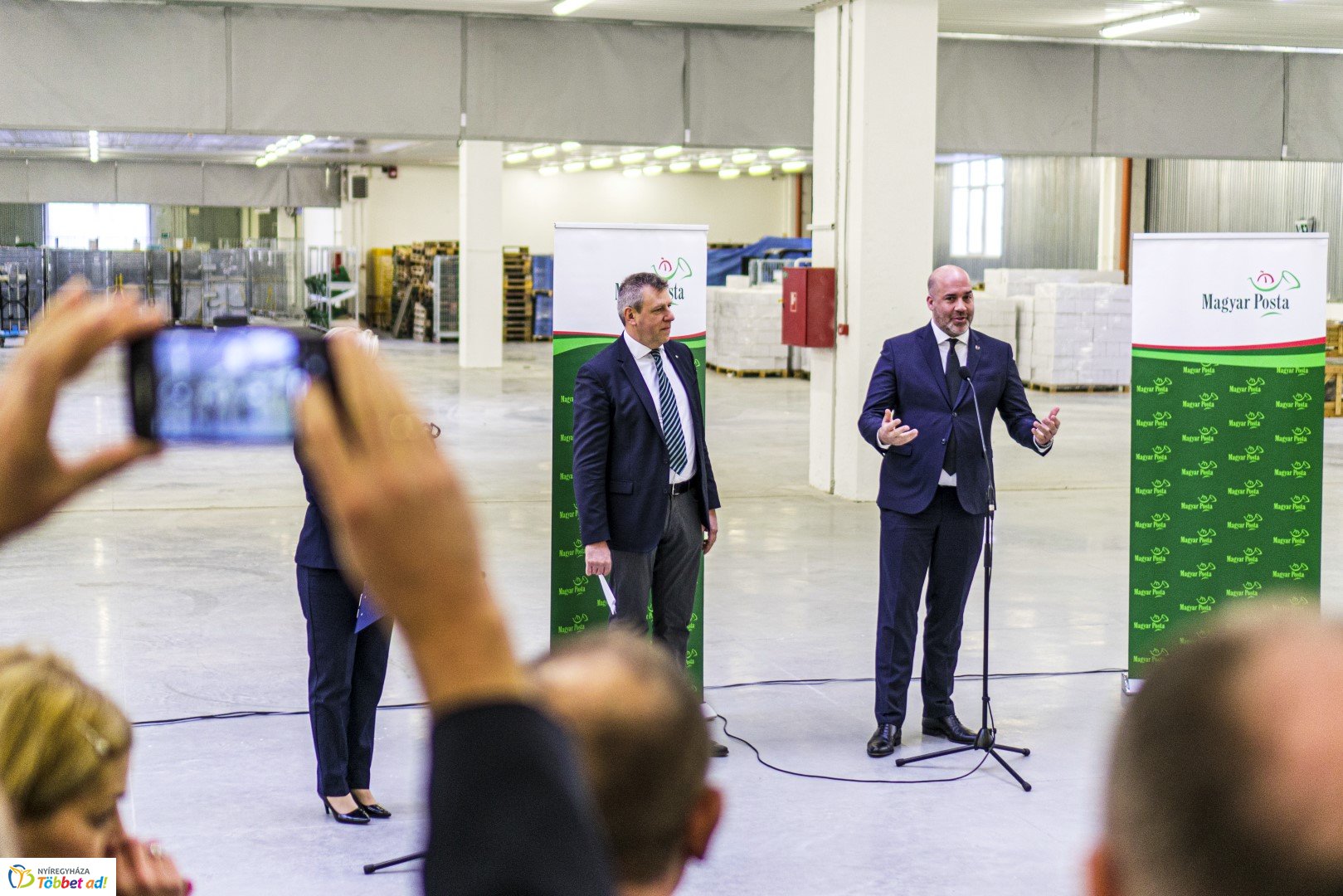 Új telephelyet adott át a Magyar Posta Zrt.