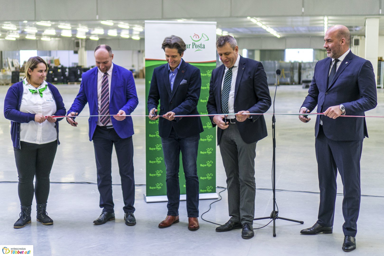 Új telephelyet adott át a Magyar Posta Zrt.