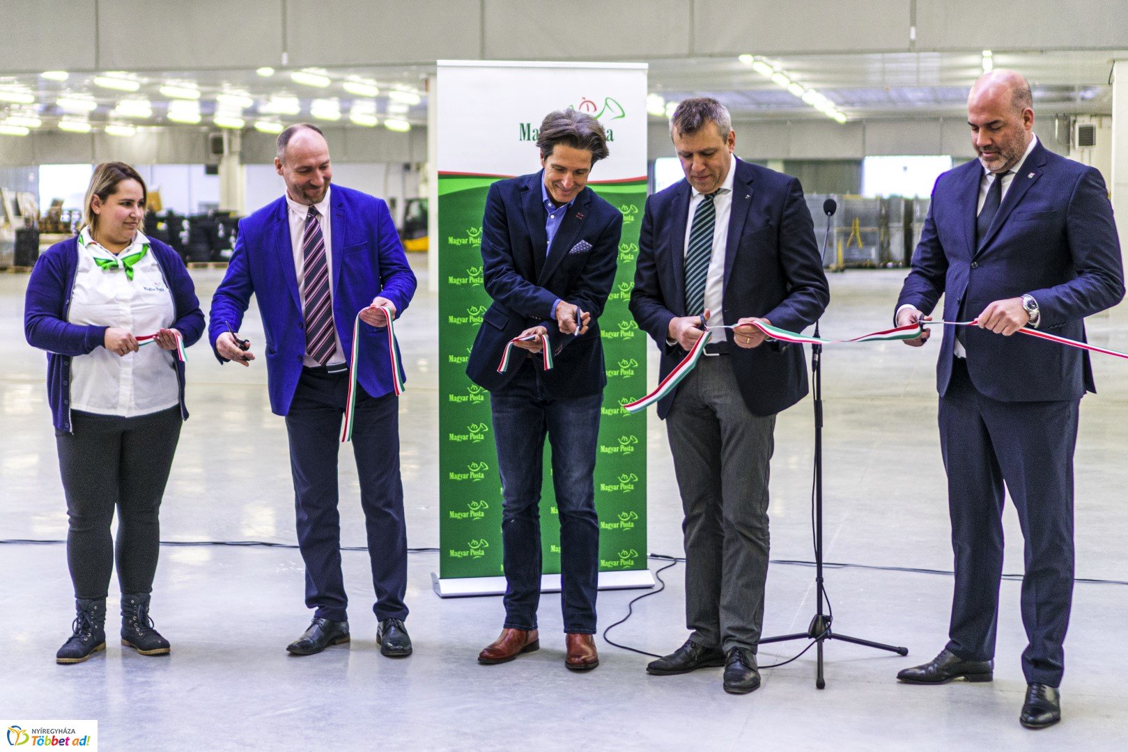 Új telephelyet adott át a Magyar Posta Zrt.