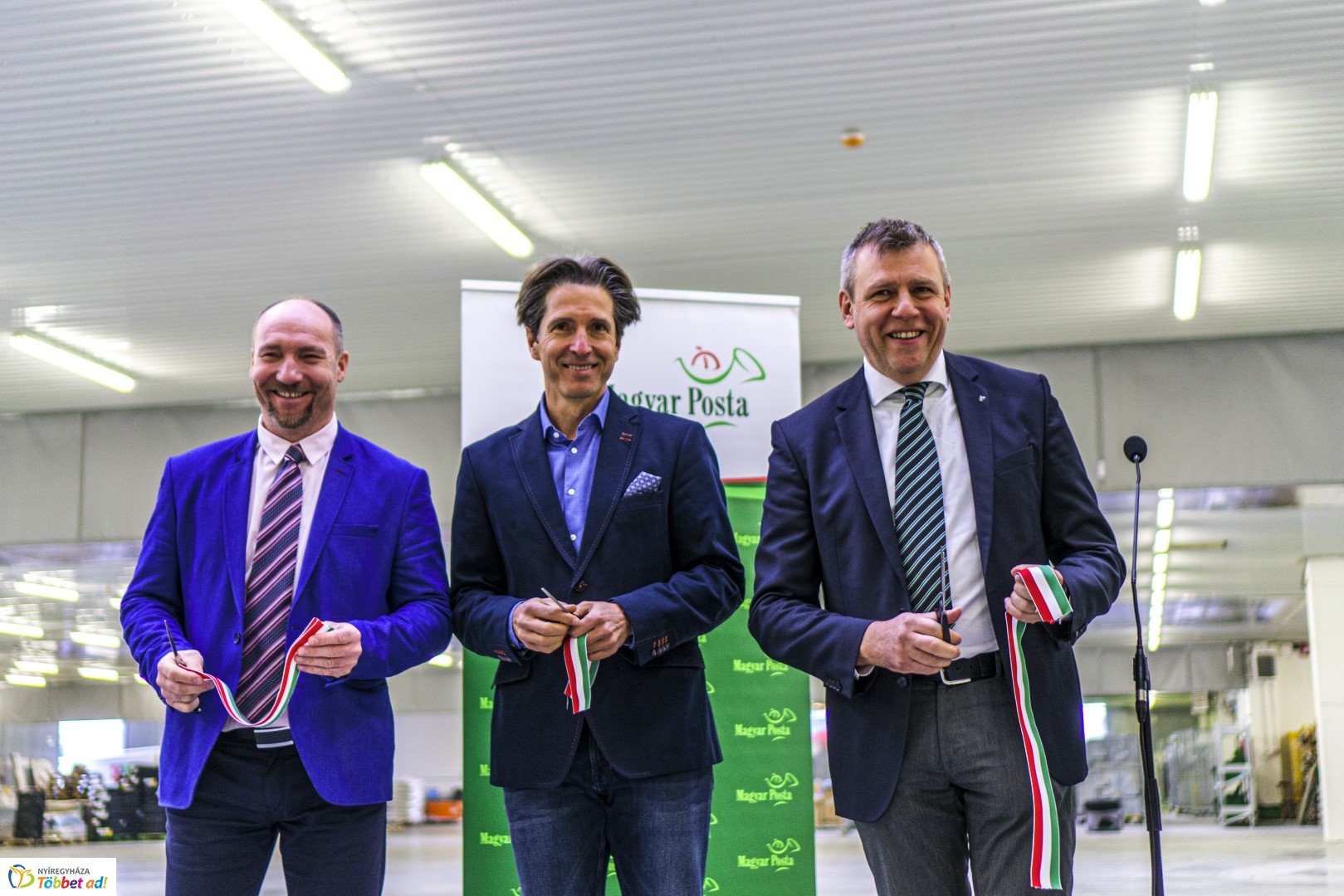 Új telephelyet adott át a Magyar Posta Zrt.