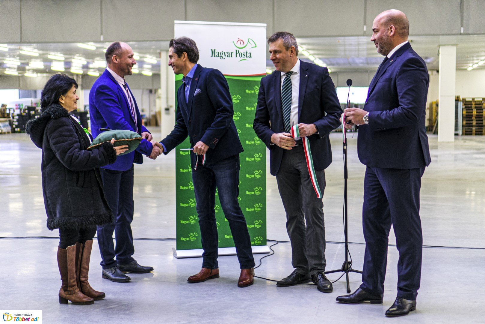 Új telephelyet adott át a Magyar Posta Zrt.