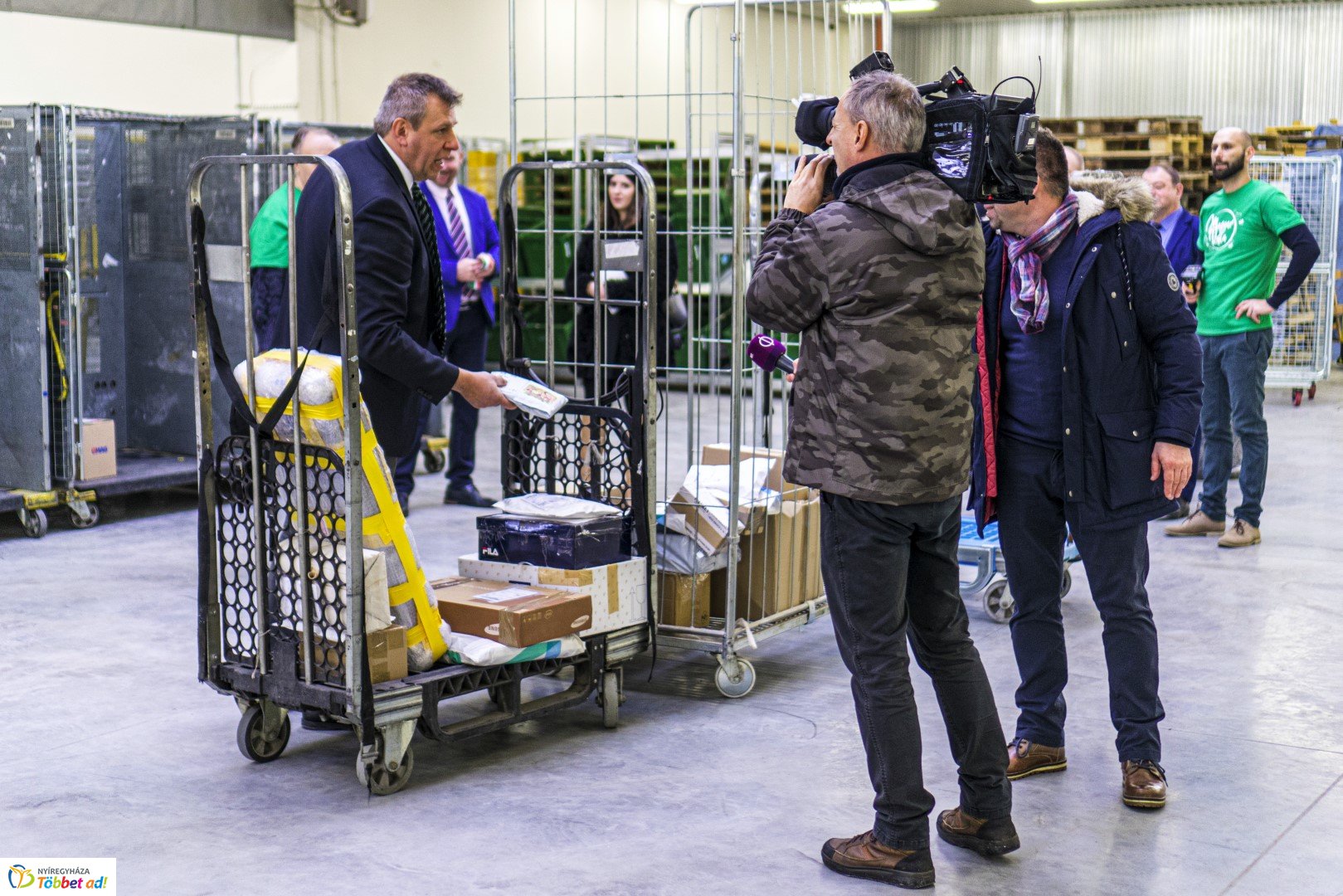 Új telephelyet adott át a Magyar Posta Zrt.