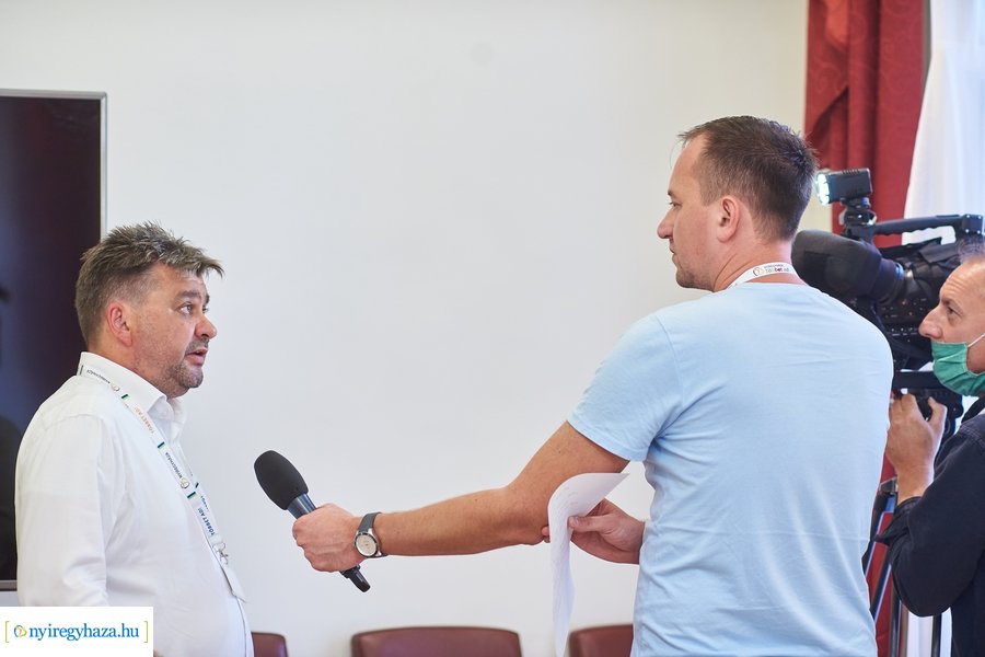 Új turisztikai attrakció Sóstógyógyfürdőn sajtótájékoztató