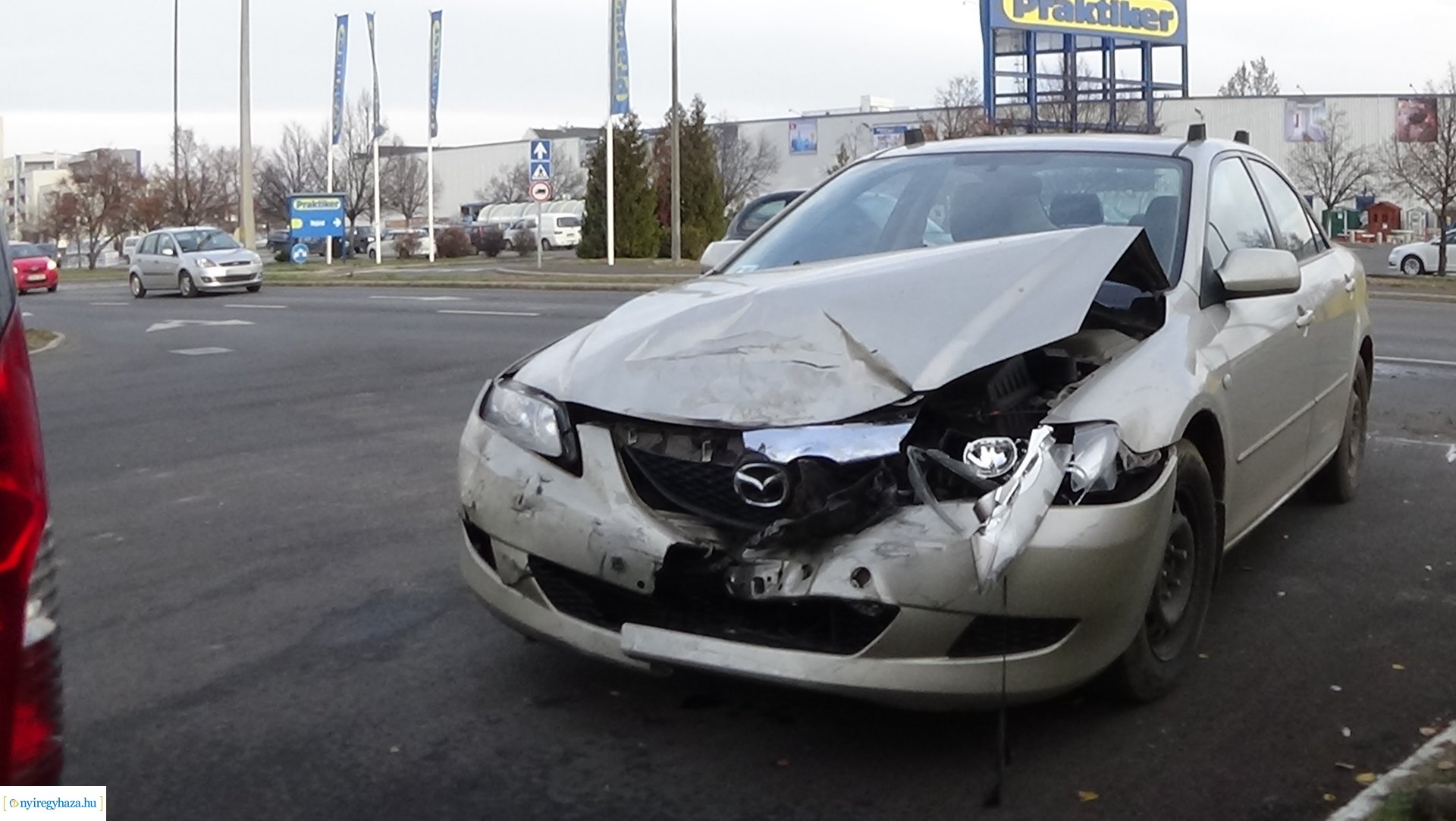 Újabb baleset a Törzs utcán