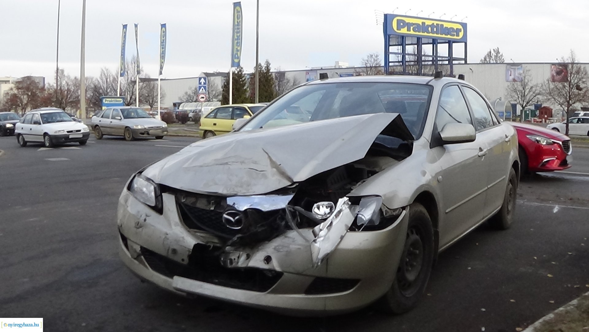 Újabb baleset a Törzs utcán