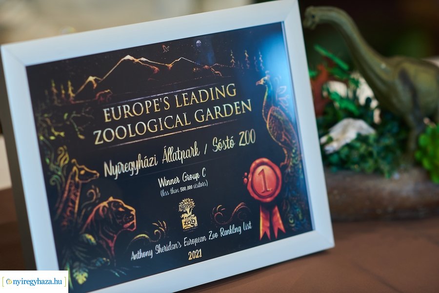 Újabb elismerést szerzett az állatpark