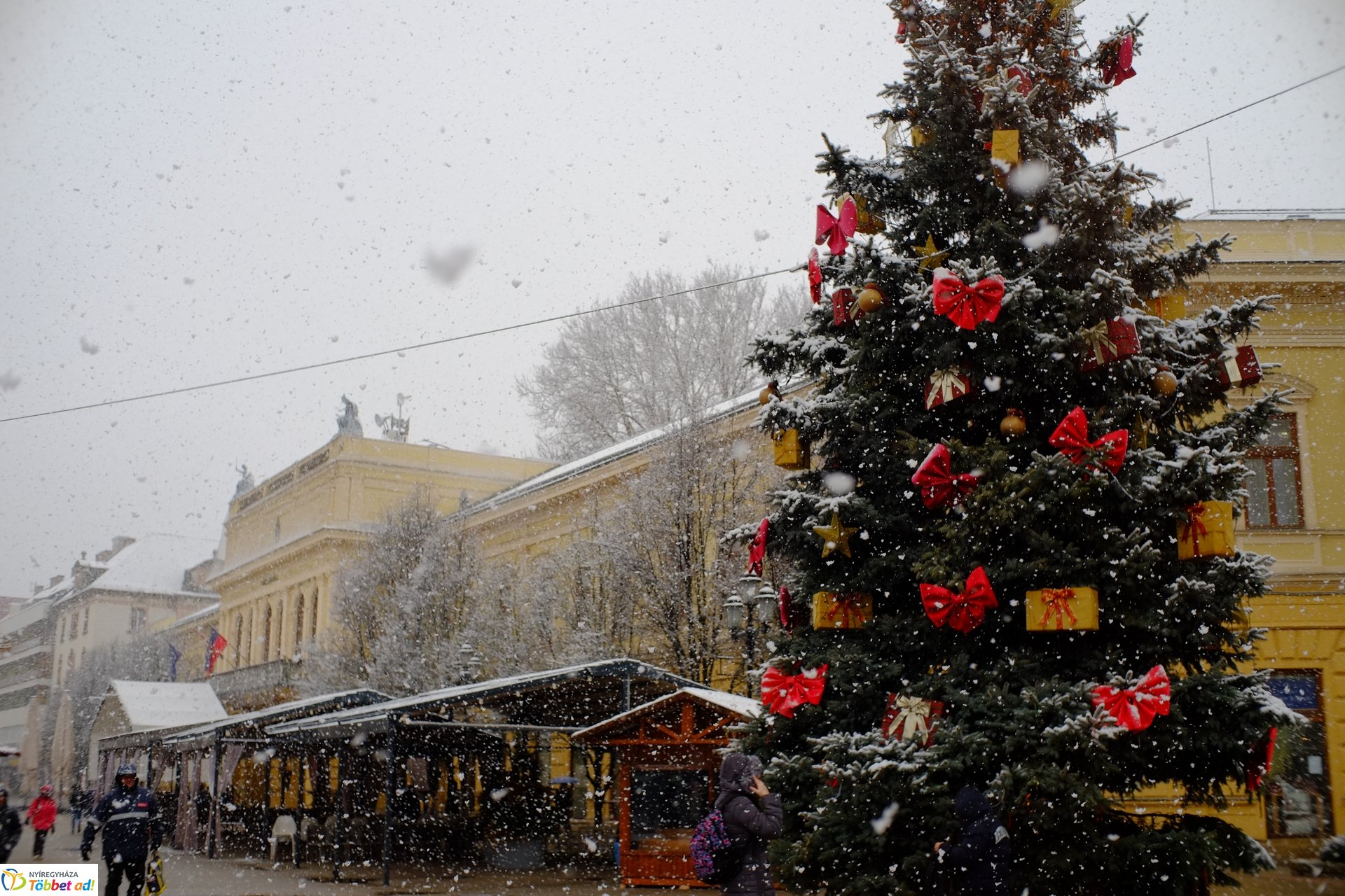 Micsoda havazás! Így nézett ki a város az év első hózápora után