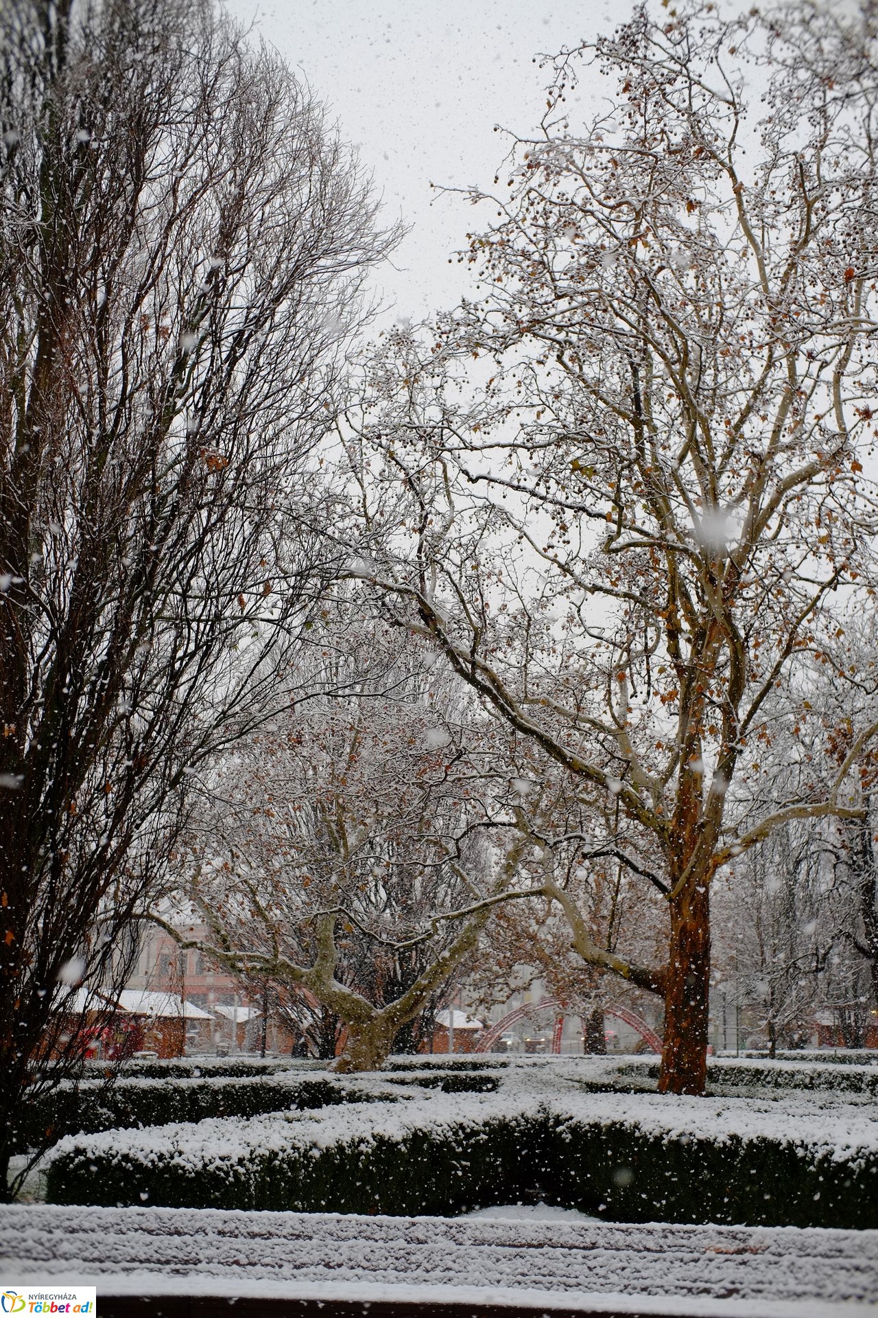 Micsoda havazás! Így nézett ki a város az év első hózápora után