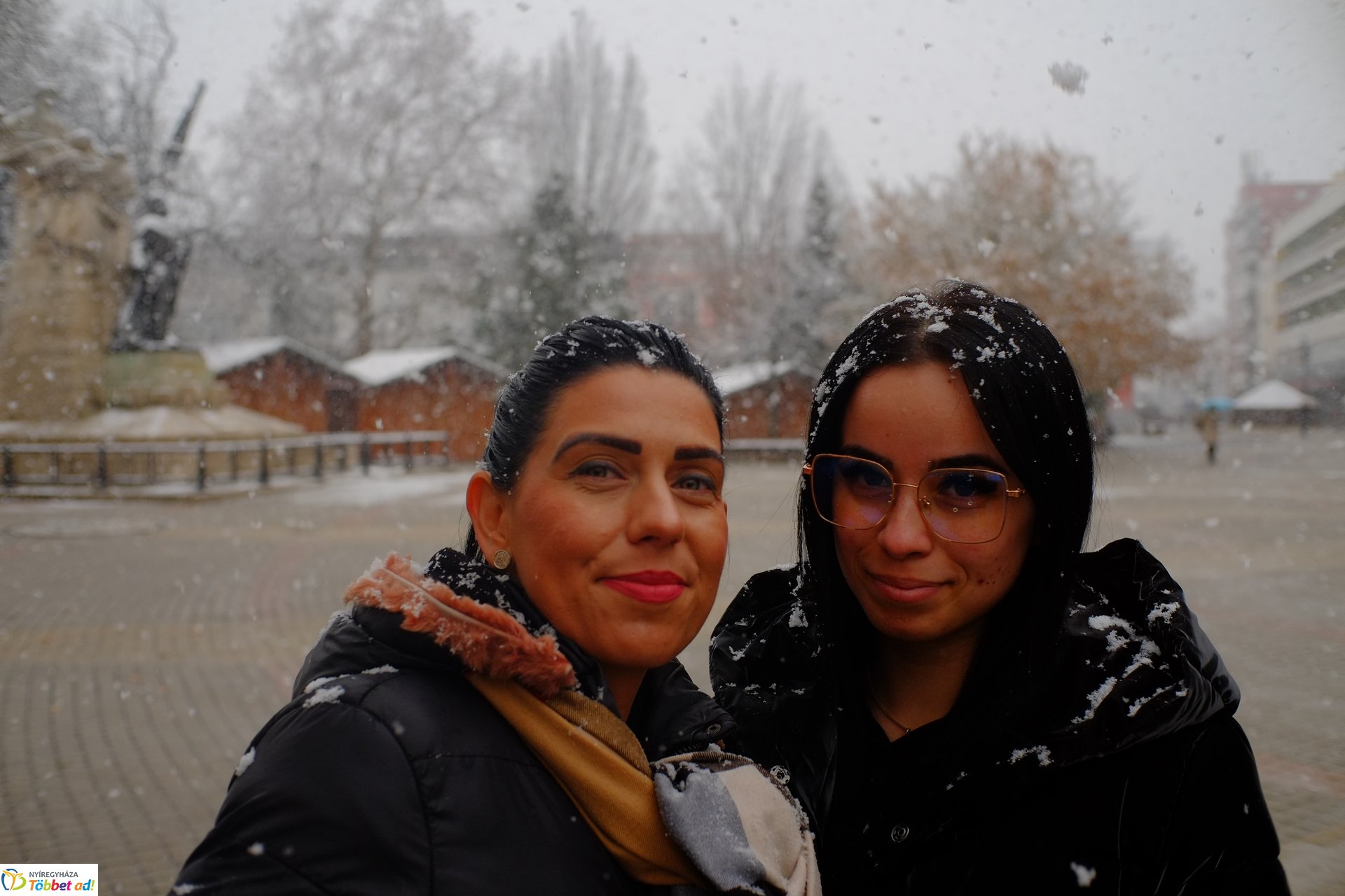 Micsoda havazás! Így nézett ki a város az év első hózápora után