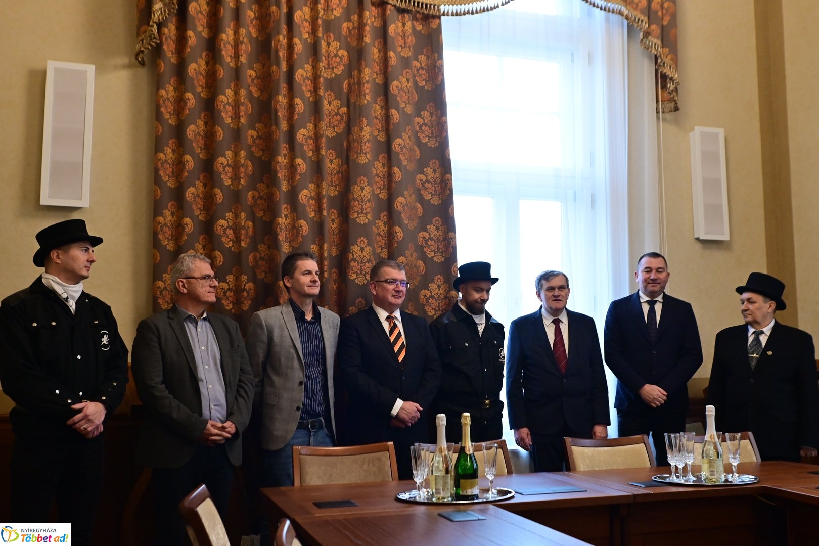 Újévi jókívánság a Megyeházán 2026