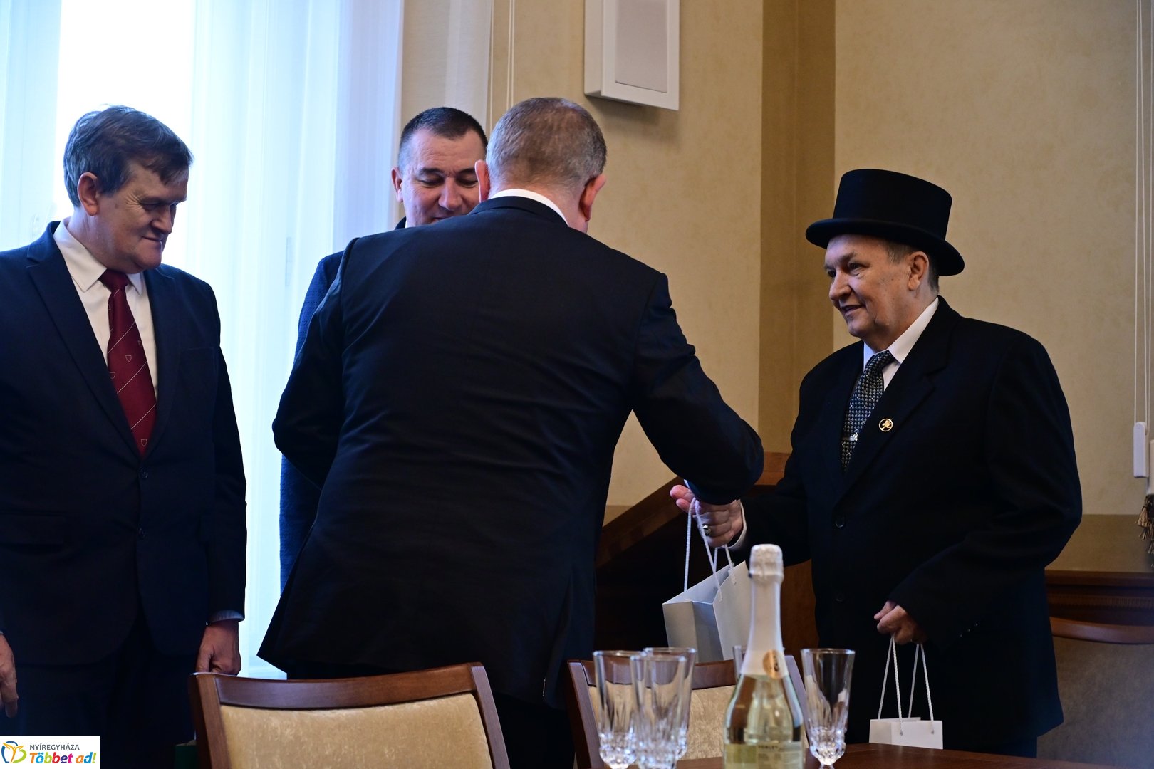 Újévi jókívánság a Megyeházán 2026