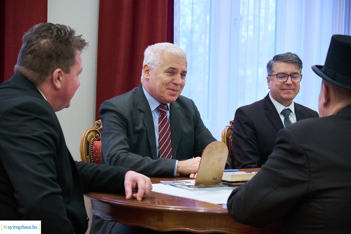 Újévi jókívánság a Városházán - 2020