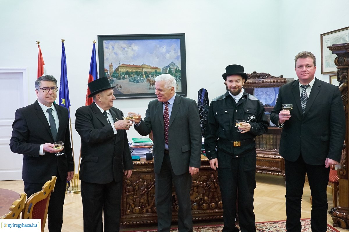 Újévi jókívánság a Városházán - 2020