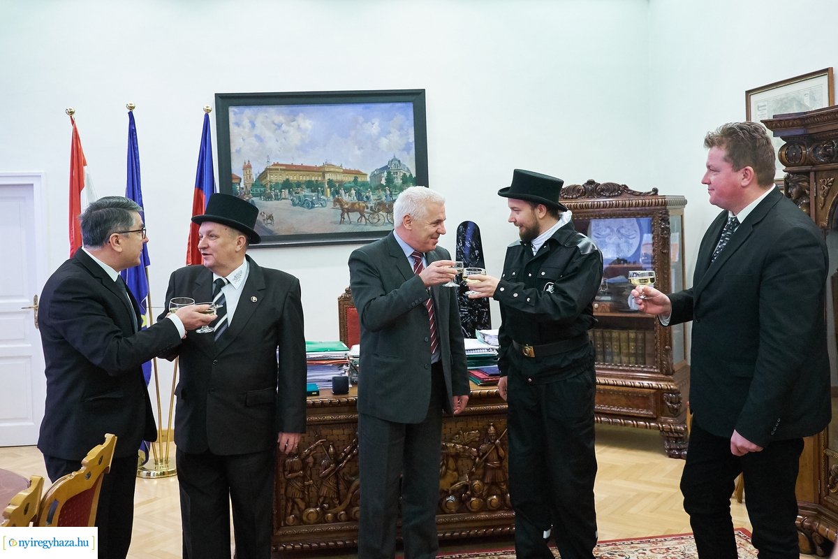 Újévi jókívánság a Városházán - 2020