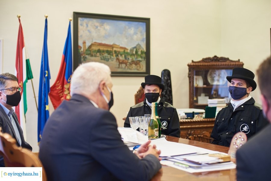 Újévi jókívánság a Városházán 2021