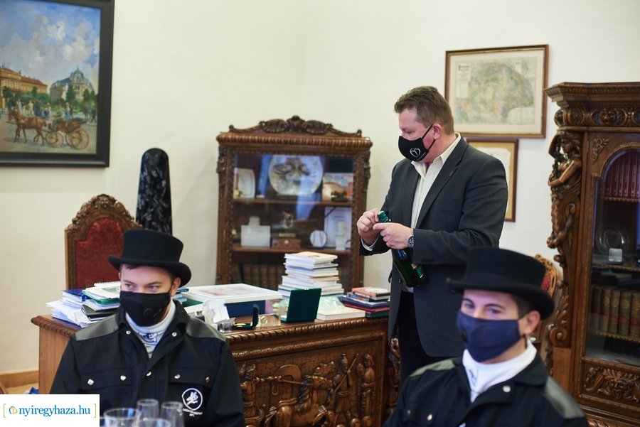 Újévi jókívánság a Városházán 2021