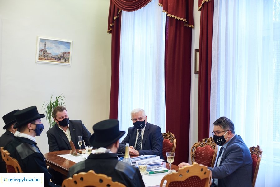 Újévi jókívánság a Városházán 2021